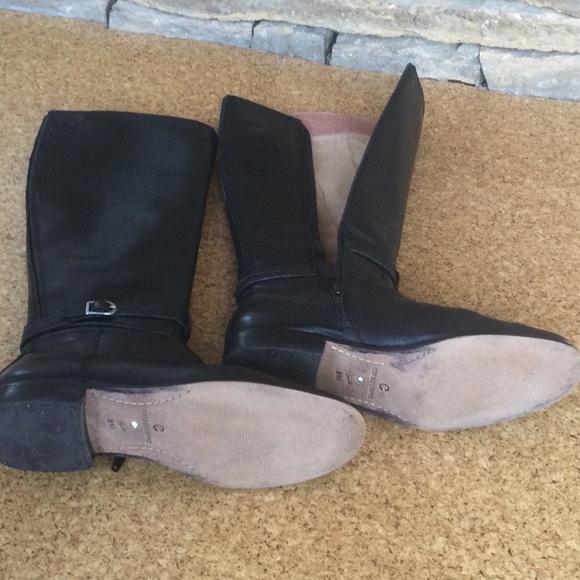 Corso Como “Racine” Tall Riding Boot with Buckle. - Picture 4 of 6